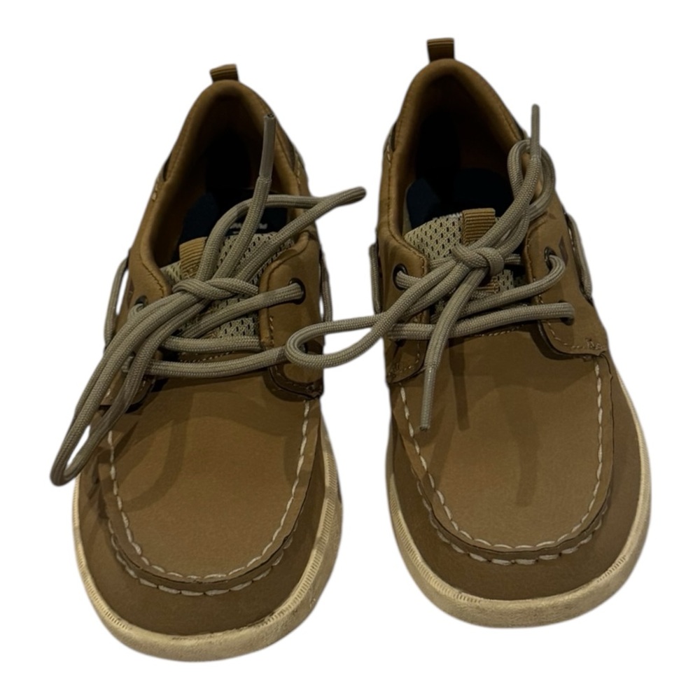 Sperry Kids Tan Moccasins‎